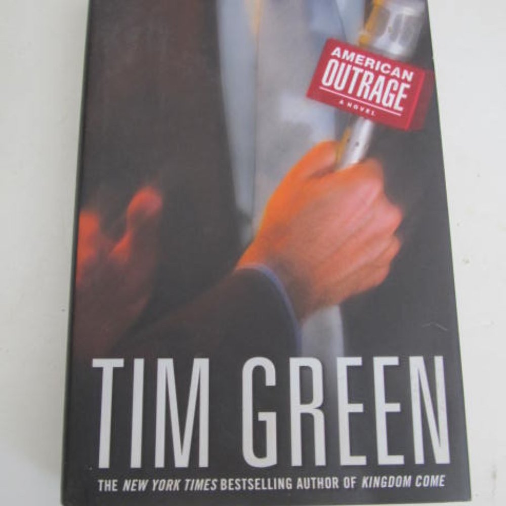 American Outrage By Tim Green Hardcover Book Coffee Table book